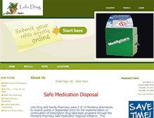 Tablet Screenshot of lolodrug.com